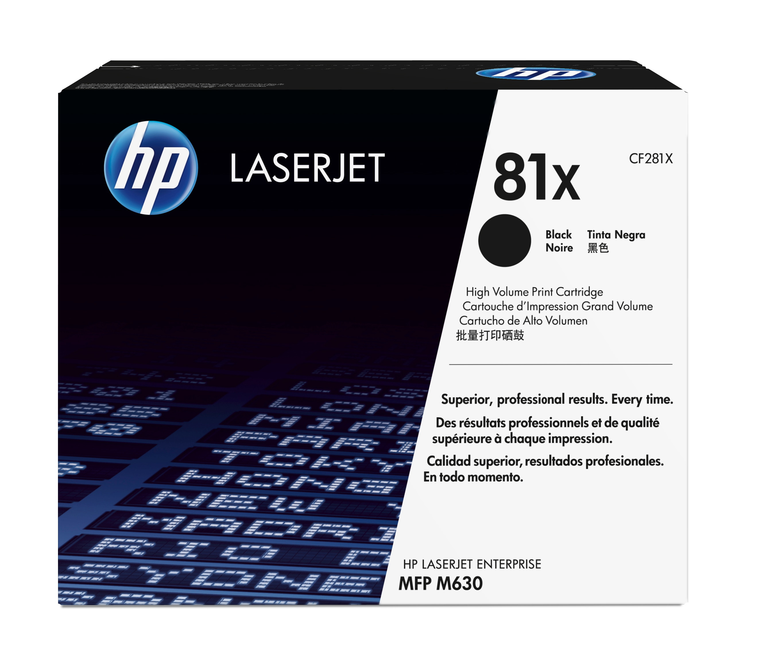 Image of HP CF281X/81X Toner cartridge black high-capacity, 25K pages...