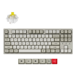 Keychron C1 Pro 8K keyboard Home/Office USB QWERTY UK English Beige
