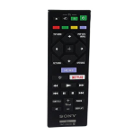 Sony 149312211 remote control Media player Press buttons
