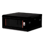 ROLINE 26.21.0288 rack cabinet 4U Wall mounted rack Black