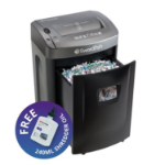 Swordfish 1500XCD Cross Cut Shredder with a Free 240ml Bottle of Oil