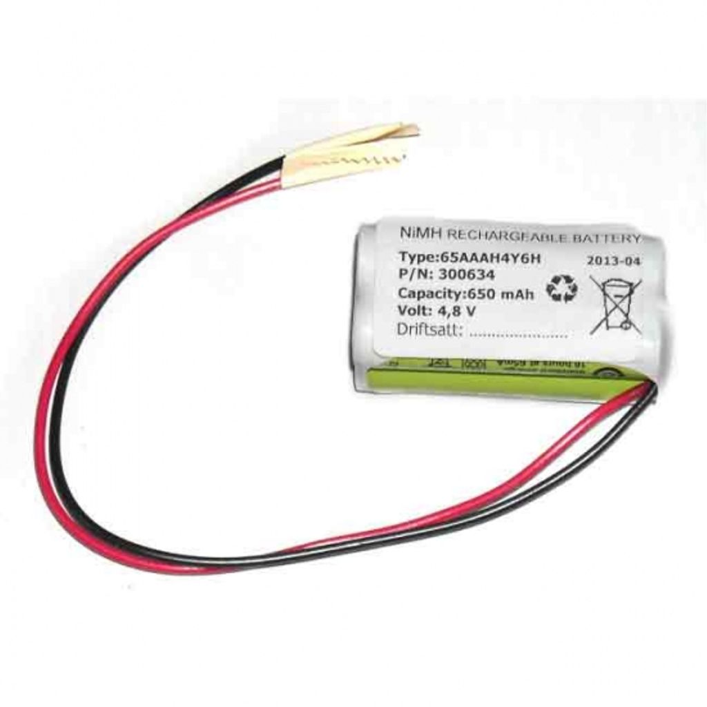 EU Product - 4.8V 0.6Ah 15cm cable NiMh thumbnail
