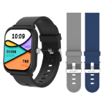 Entity AERO SMARTWATCH BLUE AND GREY 5.11 cm (2.01") TFT 48.7 mm Digital 240 x 296 pixels Touchscreen Black