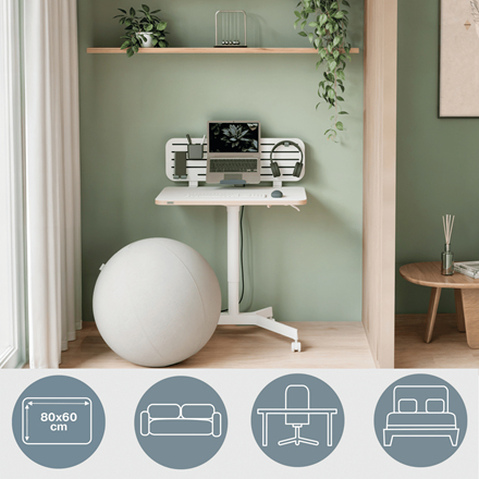 Leitz 65360001 standing desk White