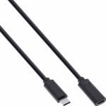 InLine 35774 1.5m USB-C M/F BLACK USB3.2 EXTENTION CABLE INLINE