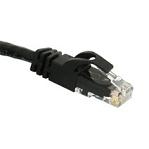 Image of C2G Cat6 Snagless CrossOver UTP Patch Cable Black 3m networking cable