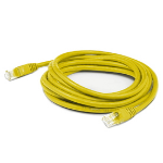 AddOn Networks ADD-3FSLCAT6-YW networking cable Yellow 35.8" (0.91 m) Cat6 U/UTP (UTP)