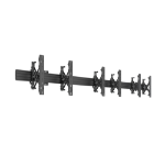 Multibrackets M Wallmount Pro MBW3X1U Push In Pop Out Black