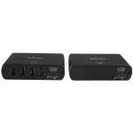 StarTech.com Extendeur USB sur Cat5 ou Cat6 avec 4 Ports - Jusqu'à 100m
