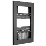 Chief LW49UBP signage display mount 124.5 cm (49") Black