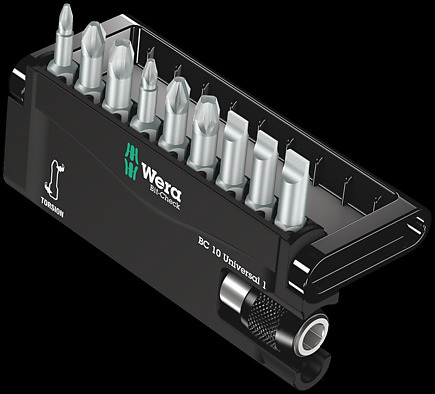 Wera 05056161001 screwdriver bit 9 pc(s)