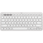 Logitech Pebble Keys 2 K380s keyboard RF Wireless + Bluetooth QWERTY English White