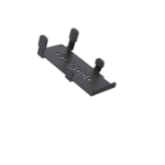 Ergonomic Solutions SpacePole Payment VER402-MN-02 POS-systeemaccessoire POS-bevestiging Zwart Metaal