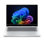 HP DW6J5AT laptop Copilot+ PC Intel Core Ultra X7 358H Hybrid (2-in-1) 35.6 cm (14") Touchscreen 3K 32 GB LPDDR5x-SDRAM 1 TB SSD Wi-Fi 7 (802.11be) Windows 11 Pro Silver