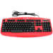 Seal Shield Silver Storm keyboard Universal USB QWERTY US English Black, Red