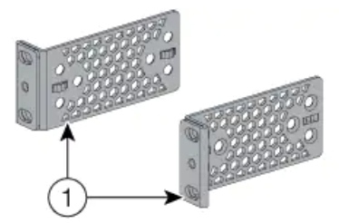 Image of Cisco ACC-KIT-T1= rack accessory Mounting bracket