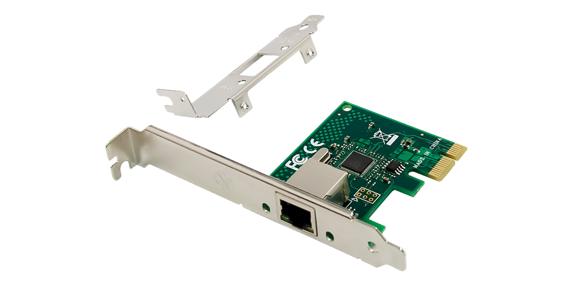 Intel WGI210IT alternative Intel I210 NIC PCIe x2.1 Single Port 1GbE RJ45 thumbnail