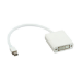 Lindy Mini DisplayPort - DVI-D, M-F 0.2 m White