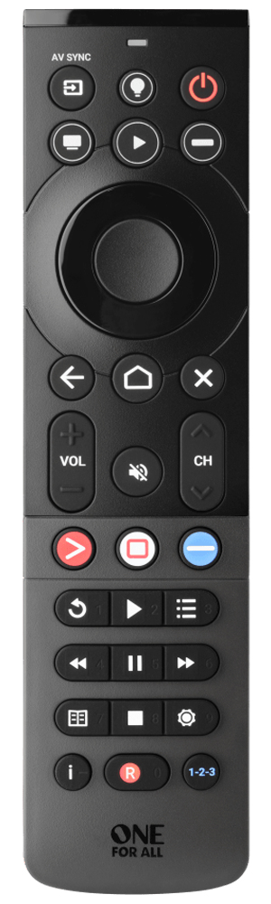 Image of One For All URC 7945 remote control IR Wireless DTT, DVD/Blu-ray,...