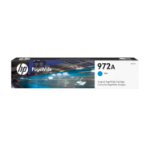 HP 972A Cyan Original PageWide Cartridge