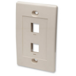 Intellinet 162838 outlet box Ivory