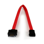 StarTech.com 0.3m SATA SATA cable 11.8" (0.3 m) SATA 7-pin Black, Red
