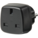 Brennenstuhl Travel Adapter GB/earthed power adapter/inverter Black