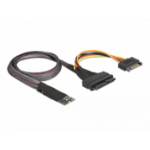 DeLOCK M.2 Key M to U.2 SFF-8639 NVMe Adapter with 50 cm cable