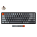 Keychron K6 keyboard Universal USB + Bluetooth QWERTY US English Black, Grey, Orange