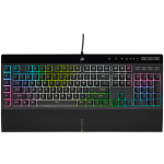 Corsair K55 RGB PRO XT clavier Jouer USB QWERTY Anglais Noir