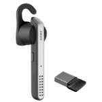 Jabra Stealth UC MS Headset Wireless Ear-hook, In-ear Calls/Music Micro-USB Bluetooth Black