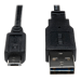 Tripp Lite UR050-006-24G USB cable 72" (1.83 m) USB 2.0 USB A Micro-USB B Black