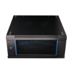 Extralink Rackmount cabinet 4U 600x600 Black wall mounted