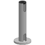 Ergonomic Solutions SP2 pole, 250mm Top & Bottom