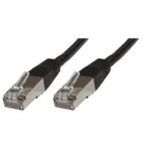 Microconnect Cat5e 3m networking cable Black F/UTP (FTP)
