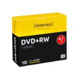 Intenso DVD+RW 4.7GB, 4x 10 pc(s)