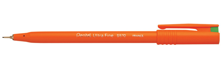 Pentel Ultra Fine fineliner Green 12 pc(s)