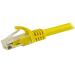 StarTech.com 1.5 m CAT6 Patch Cable - 100% Copper Wire - Hookless Connectors - Yellow