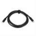 Lenovo 4X90Q59480 USB cable USB 3.2 Gen 1 (3.1 Gen 1) 2 m USB C 5 Gbit/s Black