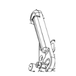 Honeywell 12-3255-01 printer/scanner spare part Latch 1 pc(s)