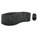 Adesso WKB-1600CB keyboard Mouse included RF Wireless QWERTY US English Black