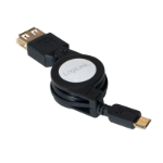 LogiLink AA0069 USB cable 0.75 m USB 2.0 Micro-USB B USB A Black