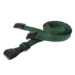 Digital ID 10mm Recycled Plain Dark Green Lanyards with Plastic J Clip (Pack of 100)