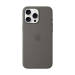 Apple iPhone 16 Pro Max Silicone Case with MagSafe - Stone Gray