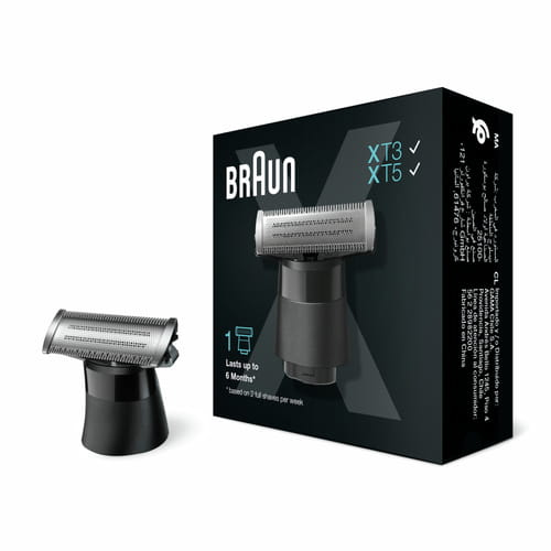 Image of Braun XT10 - Shaving head - 1 head(s) - Black - China - Braun -...