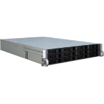 Inter-Tech IPC 2U-2412 Rack Black, Silver