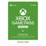 Microsoft Xbox Game Pass Console - 6 Months