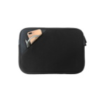 MW Black / Grey Pocket Sleeve notebook case 38.1 cm (15") Sleeve case Black, Grey