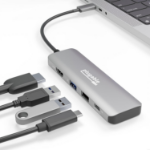 PLUGABLE TECHNOLOGIES USB-C 4-in-1 Hub 100W 10Gbps