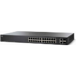 Cisco Small Business SF220-24P Managed L2 Fast Ethernet (10/100) Power over Ethernet (PoE) Black